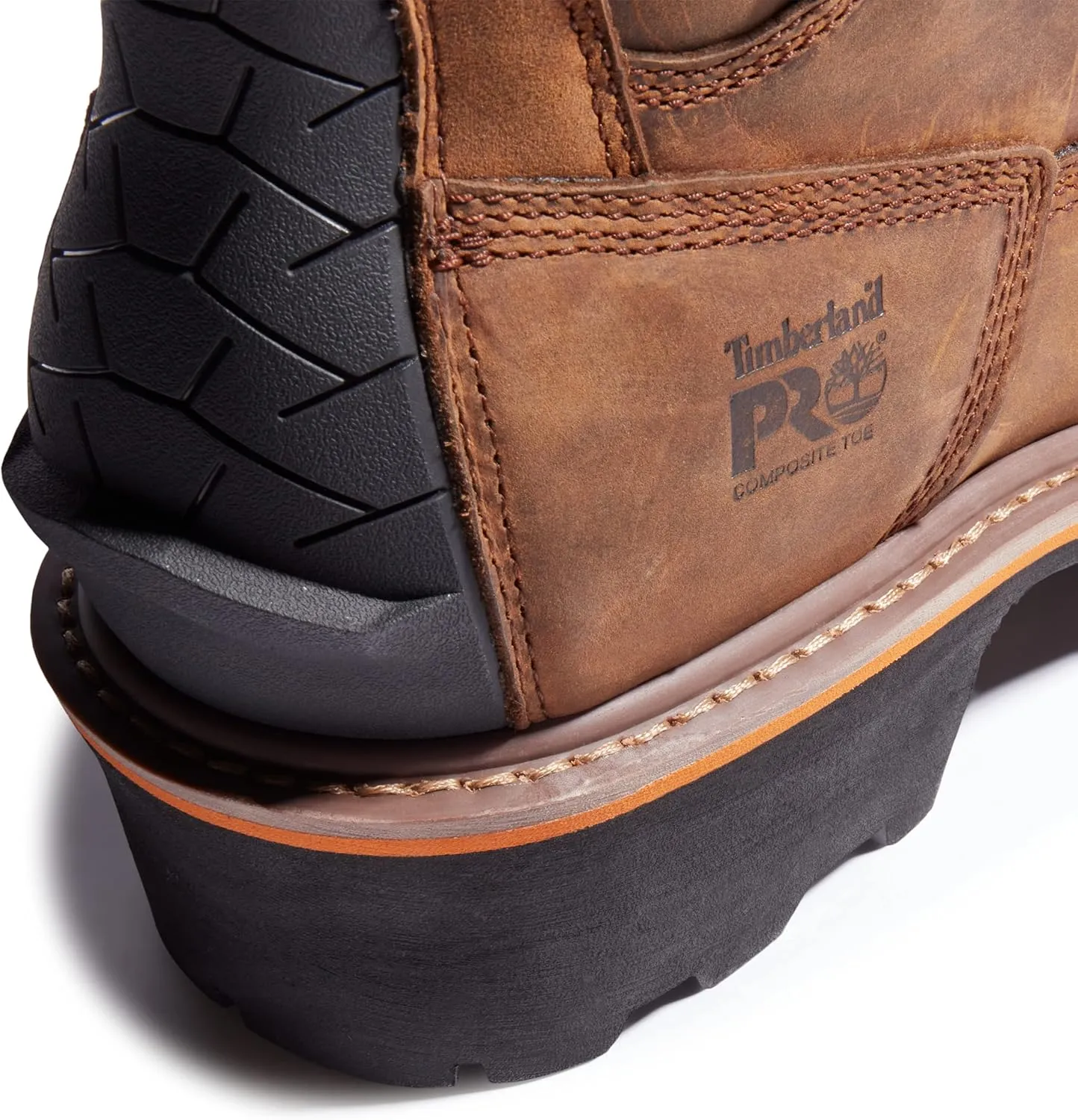 Timberland PRO Men's Evergreen 8 Inch Composite Safety Toe Waterproof Industrial Logger Work Boot