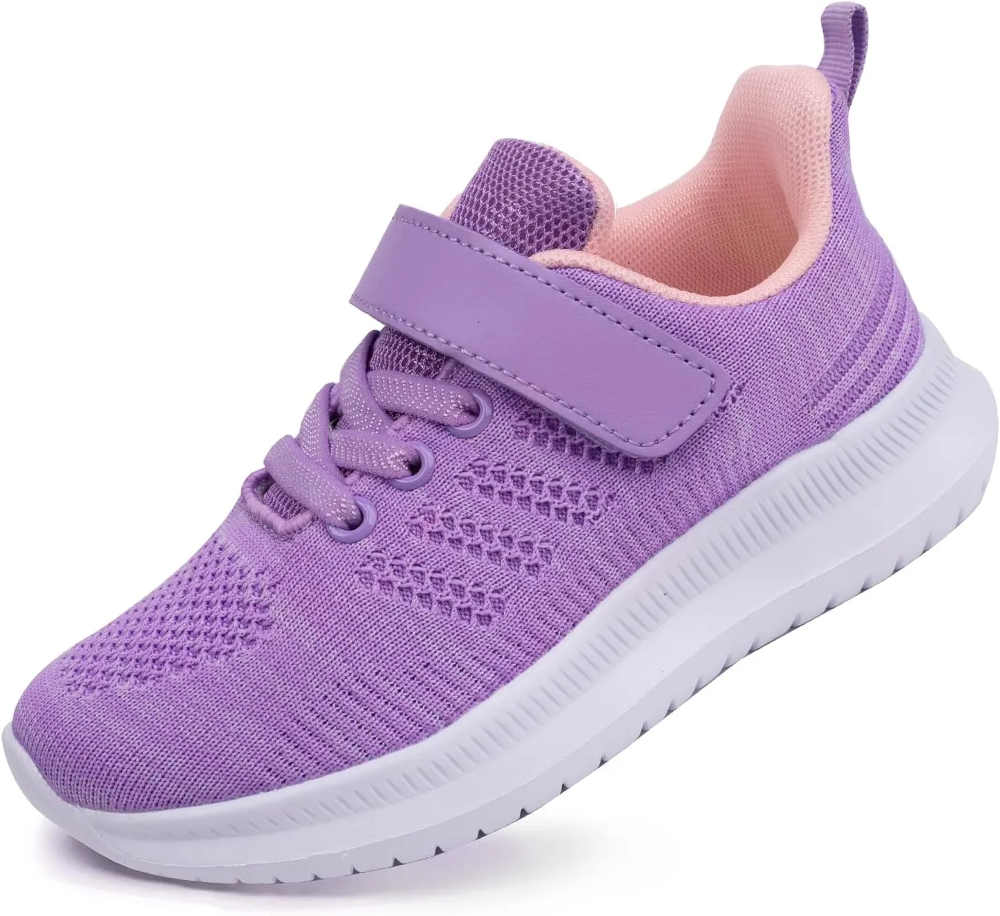 Toandon Girls Boys Kids Lightwight Breathable Athletic Sport Sneakers