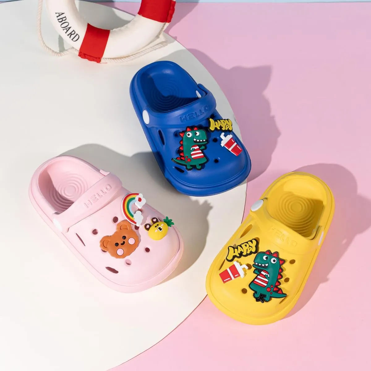 Toddler Clogs Sandals Lightweight and Breathable Water Shoes for Toddler Boys Girls Versatile Summer Beach and Pool Shoes