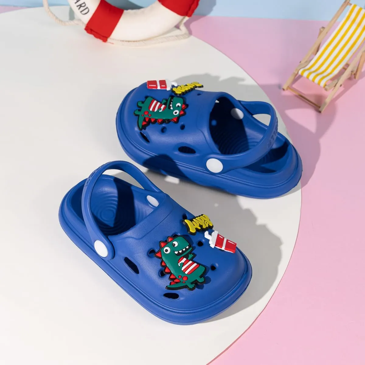 Toddler Clogs Sandals Lightweight and Breathable Water Shoes for Toddler Boys Girls Versatile Summer Beach and Pool Shoes
