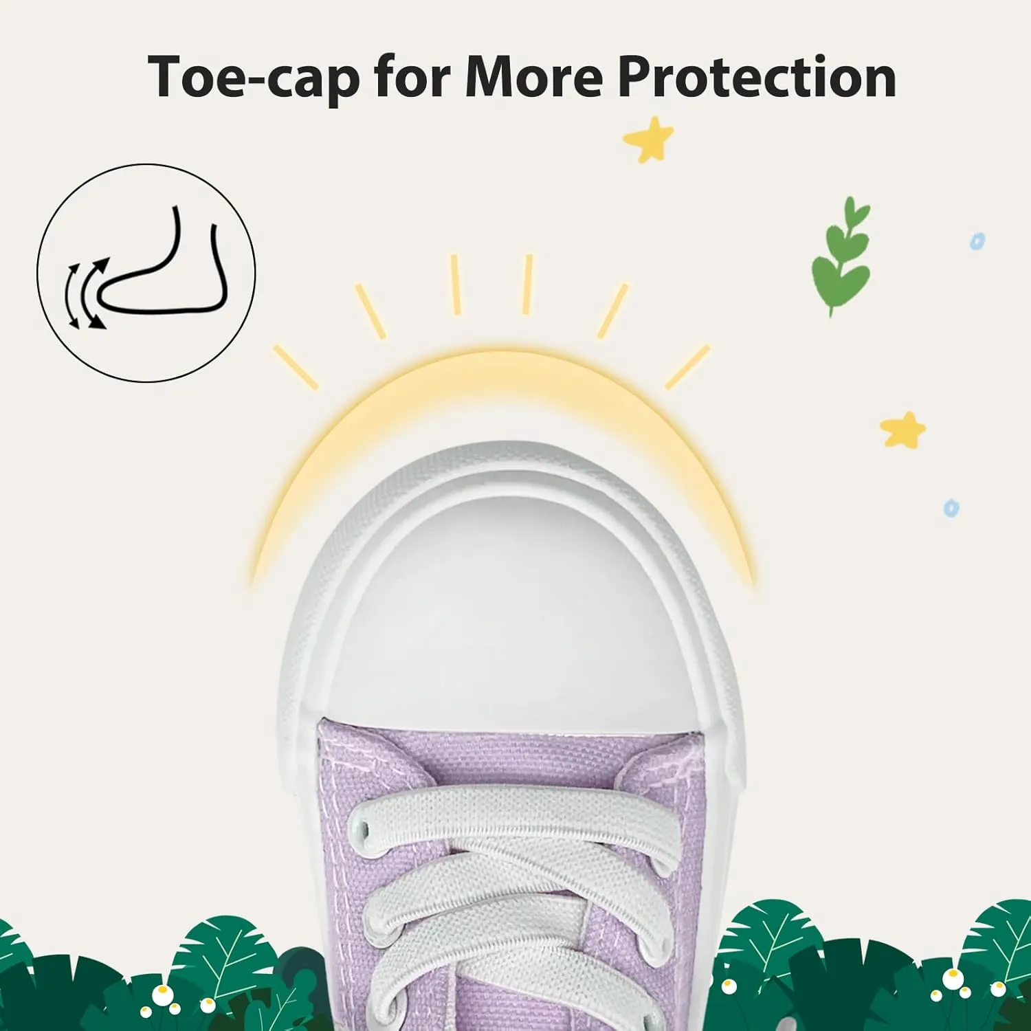 Toddler Kids Sneakers Boys and Girls Canvas Shoes Slip On Lightweight Walking Shoes for Little Big Kids
