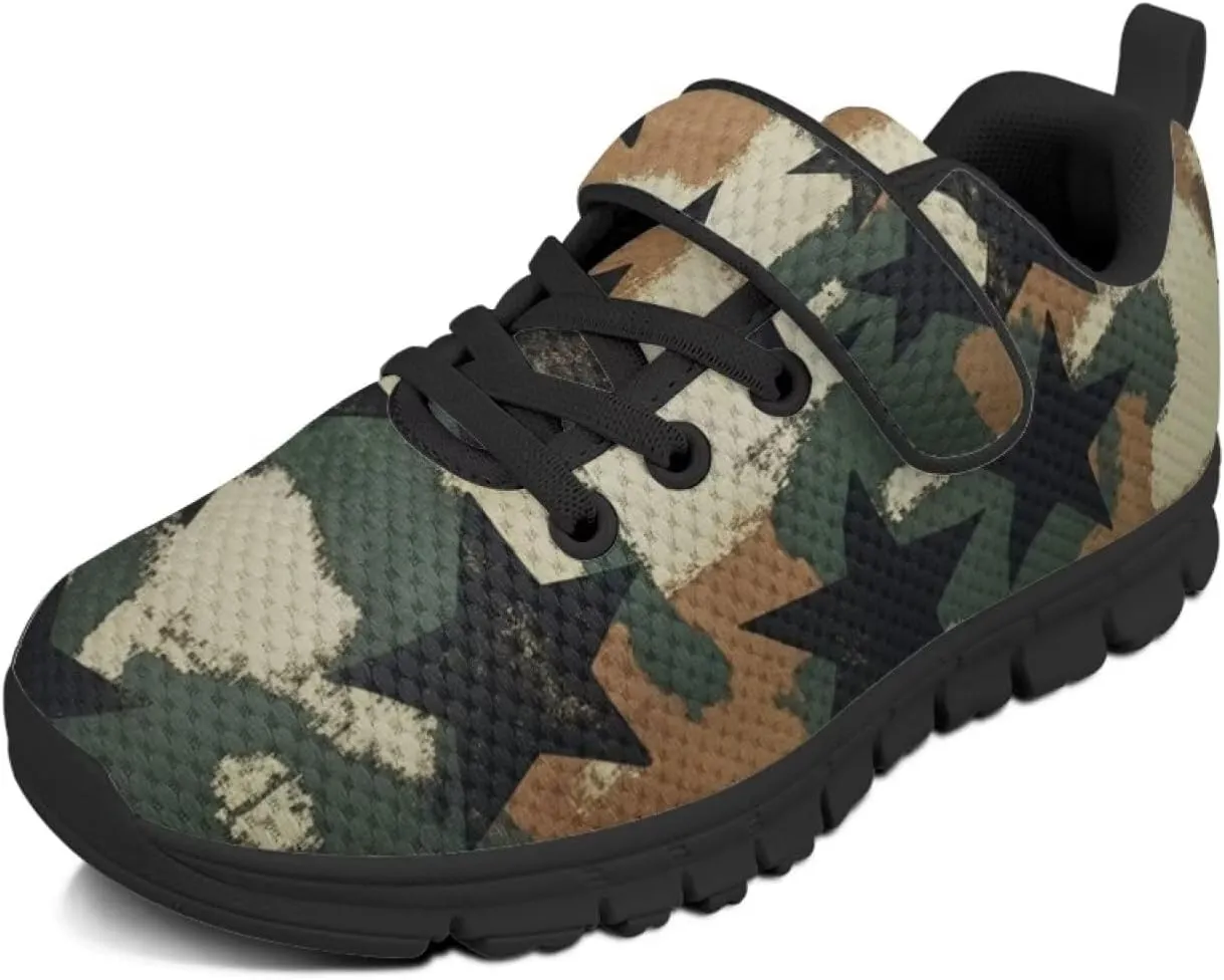 Toddler Sneakers Fashion Design Boys Tennis Shoes Breathable School Shoes