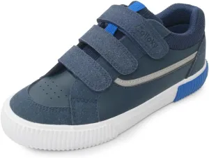 Toddler Sneakers for Girls - Lightweight Shoes with Soft Soles & Adjustable Strap, Arch Support & Breathable Design - Washable & Stylish