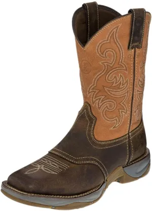 Tony Lama Mens Junction Dusty Sq Toe Boots 9EE