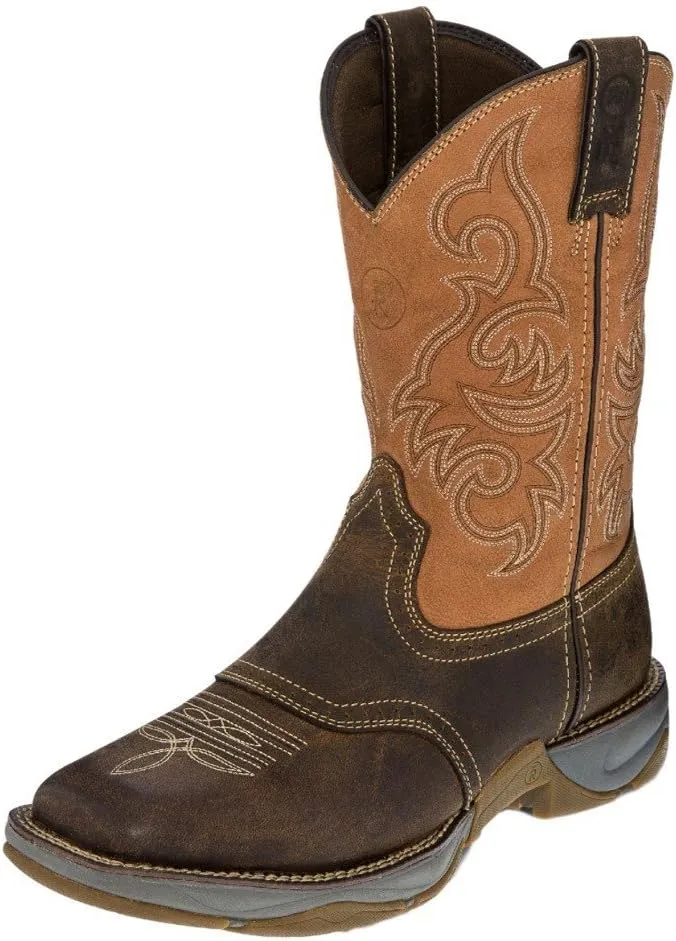 Tony Lama Mens Junction Dusty Sq Toe Boots 9EE