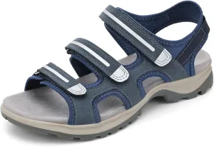 UBFEN Womens Hiking Sandals Comfortable Walking Arch Support Adjustable Straps Breathable and Durable for Outdoor Adventures Travel Beach