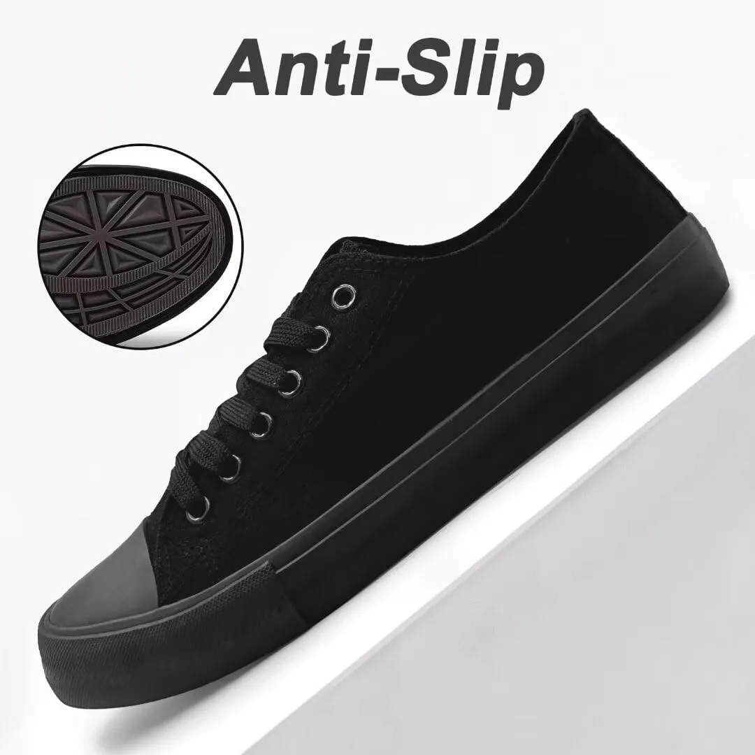 Unisex Low Top Lace Up Casual Canvas Shoes for Women and Men, Comfortable Lightweight Classic Fashion Sneakers Popular 2024, Zapatillas Casual De Lona De Moda para Hombre Y Mujer