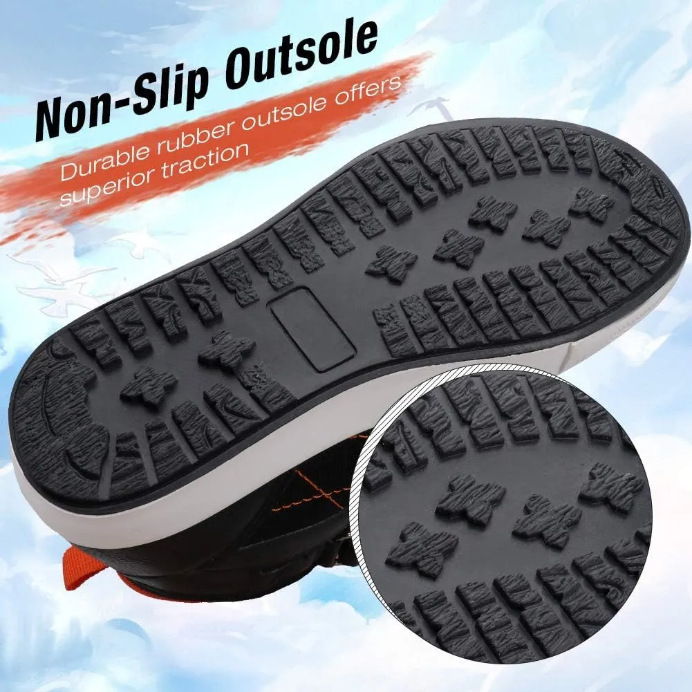 UOVO Kids Boys Shoes Water Resistant Boots Non-Slip Mid-Top Skateboarding Childern Athletic (Little/Big Kids)