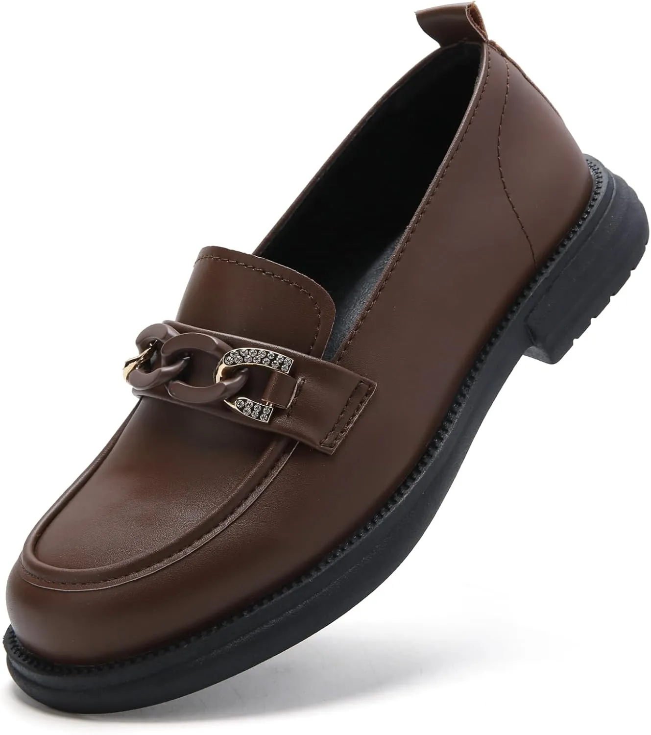 UZB Womens Loafers Business Dressy Shoes Slip on Comfort Casual Office Work Shoes