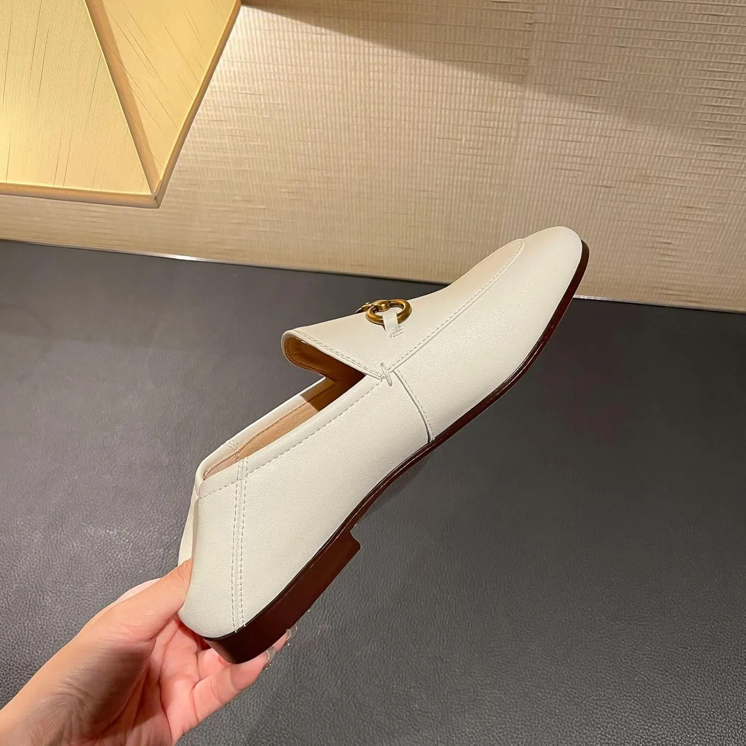 Vertundy Loafers for Womens Low Heel Flats Loafers