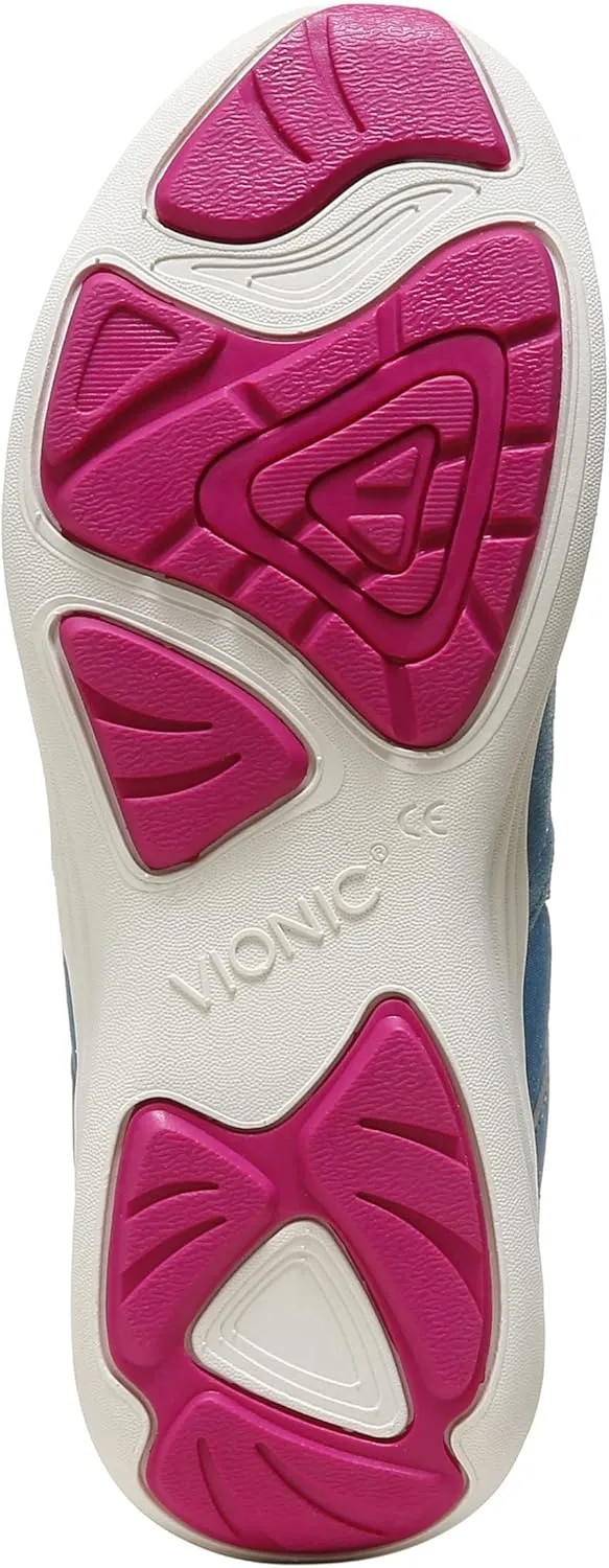 Vionic Women's Agile Chance Walking Sneakers-Supportive Lace-Up Sneakers That Include Three-Zone Comfort with Orthotic Insole Arch Support, Medium and Wide Fit, Sizes 5-12