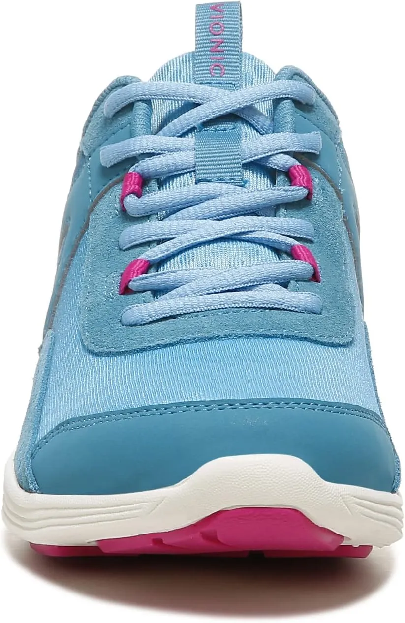 Vionic Women's Agile Chance Walking Sneakers-Supportive Lace-Up Sneakers That Include Three-Zone Comfort with Orthotic Insole Arch Support, Medium and Wide Fit, Sizes 5-12