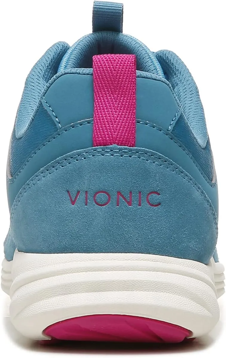 Vionic Women's Agile Chance Walking Sneakers-Supportive Lace-Up Sneakers That Include Three-Zone Comfort with Orthotic Insole Arch Support, Medium and Wide Fit, Sizes 5-12