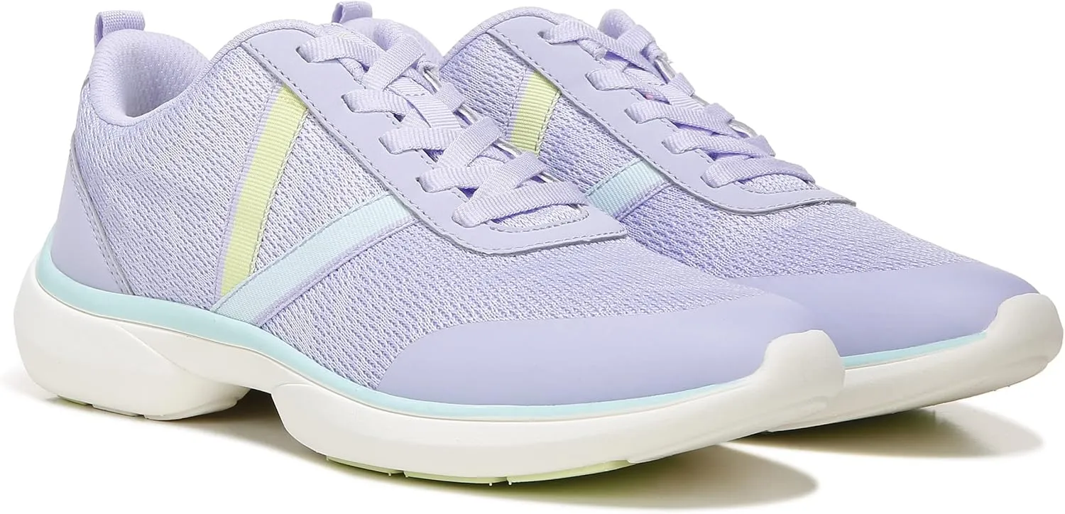 Vionic Women's Vortex Jolisa Lace Up Knit Athletic Shoes - Ladies Supportive Walking Sneakers That Include Three-Zone Comfort with Orthotic Insole Arch Support, Medium and Wide Fit Sizes 5-12