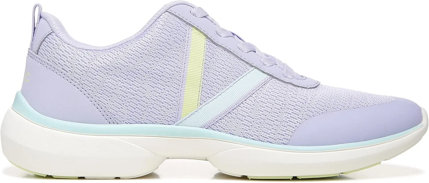 Vionic Women's Vortex Jolisa Lace Up Knit Athletic Shoes - Ladies Supportive Walking Sneakers That Include Three-Zone Comfort with Orthotic Insole Arch Support, Medium and Wide Fit Sizes 5-12