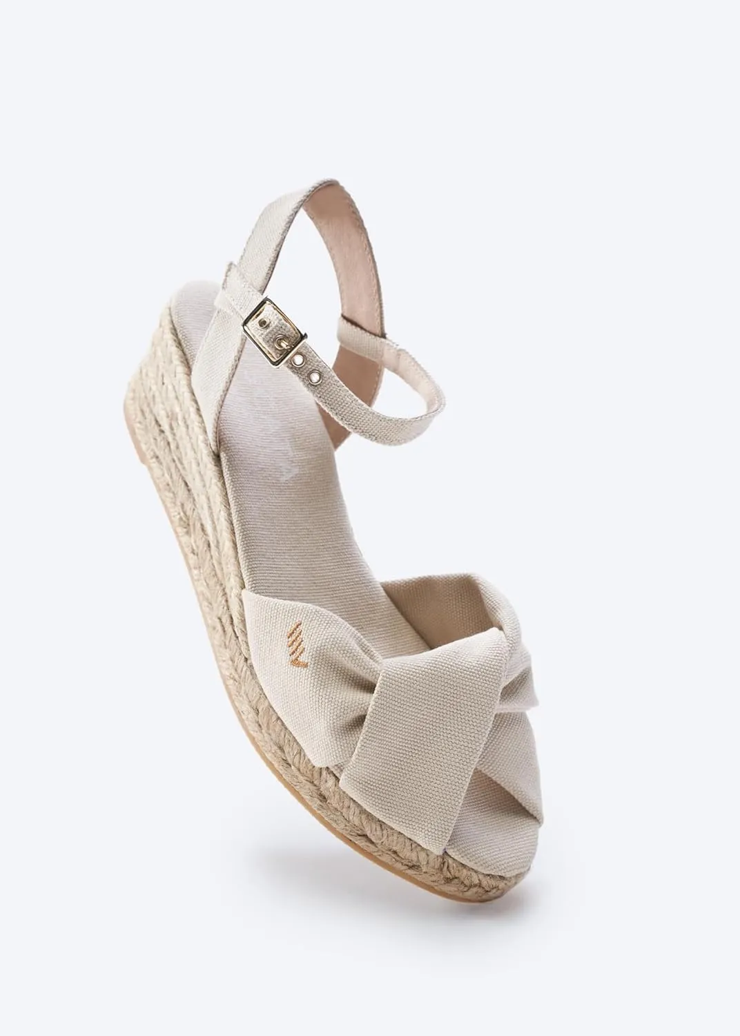 VISCATA Farella Canvas Espadrille Sandal Wedges, Comfort and Style for Every Occasion, Size 6-12