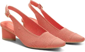 VIVAIA Leah Pro Pointed-Toe Slingback Sandals for women droplet-shaped heel adjustable Strap Party Dress Shoes