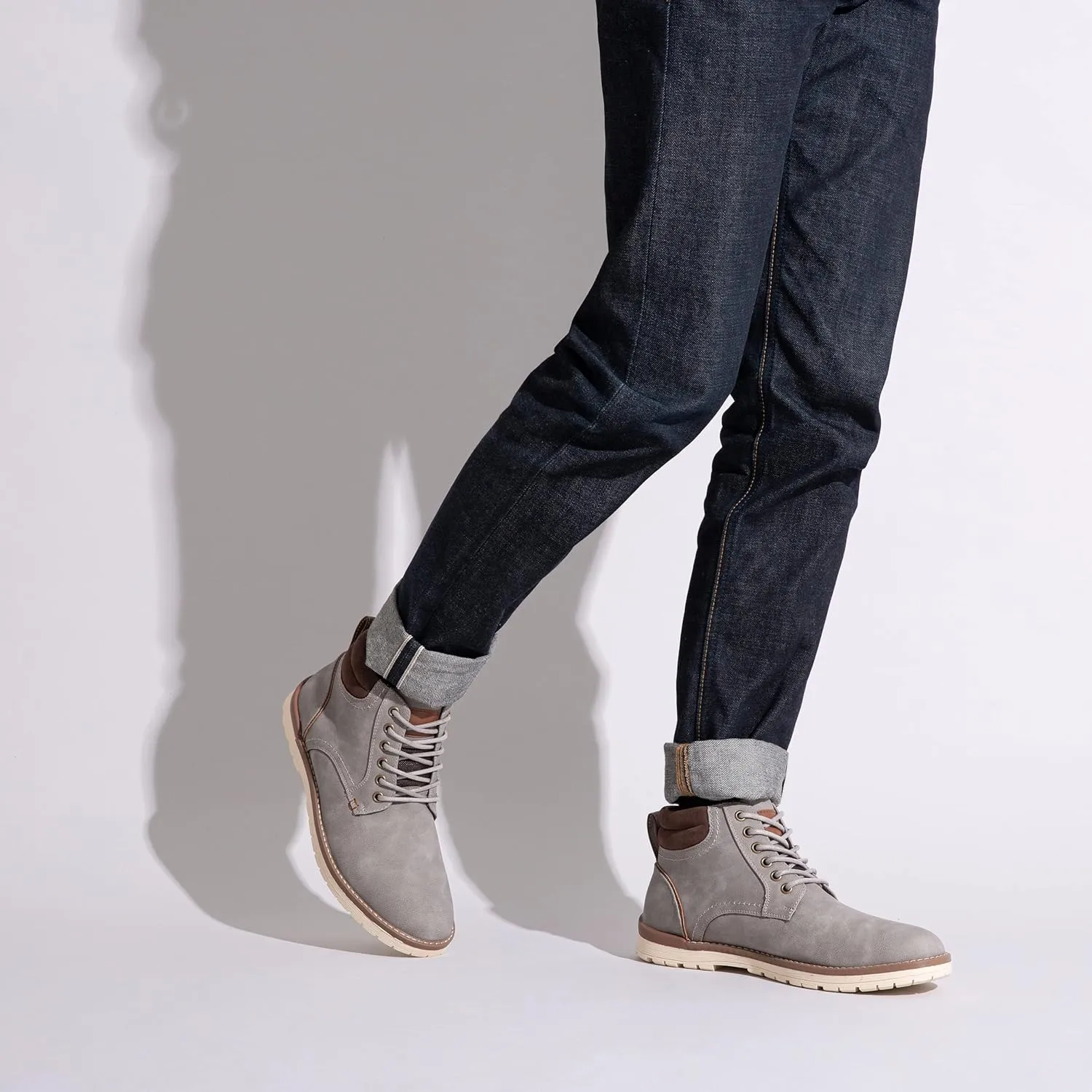 Vostey Men's Boots Hiking Boots Casual Boots for Men