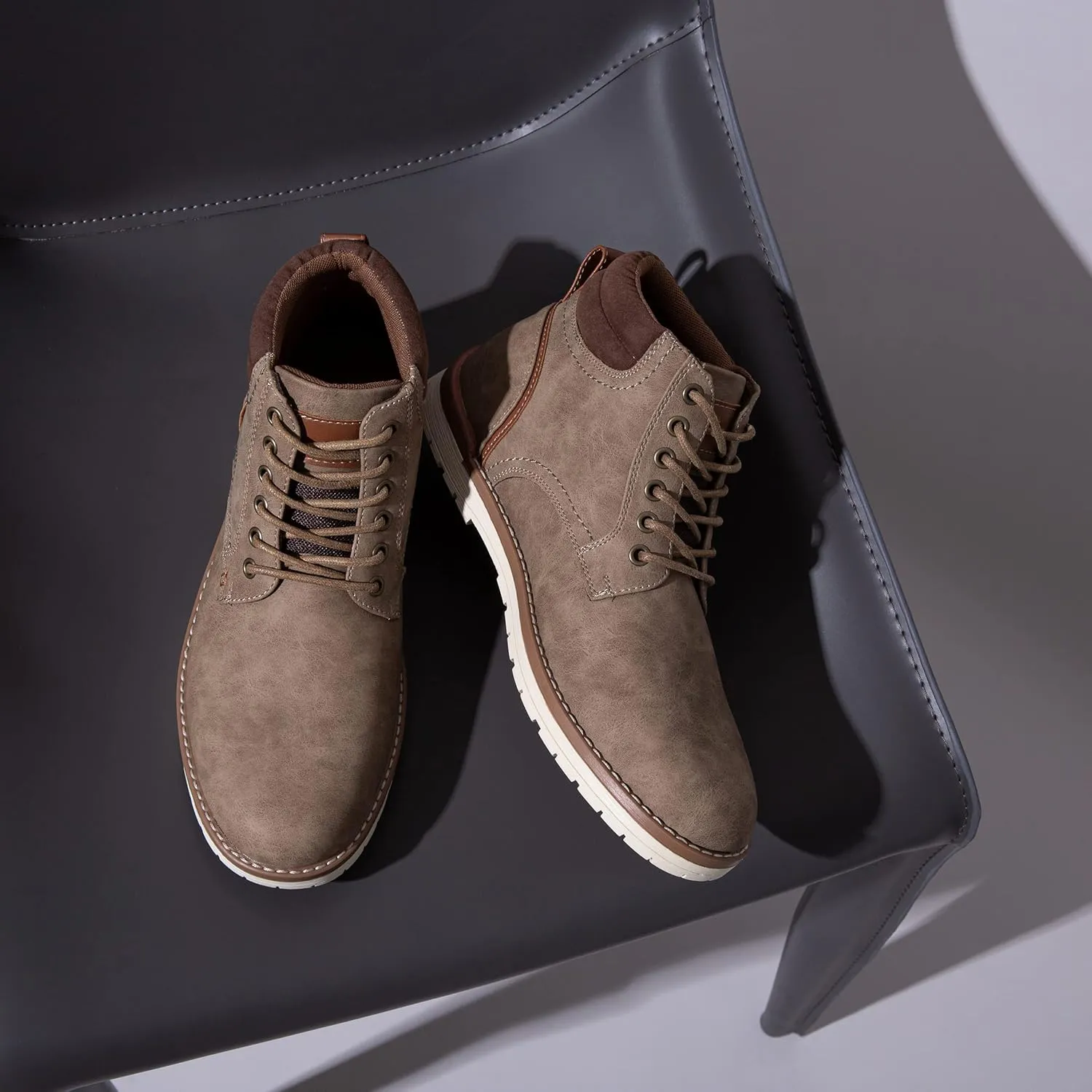 Vostey Men's Boots Hiking Boots Casual Boots for Men