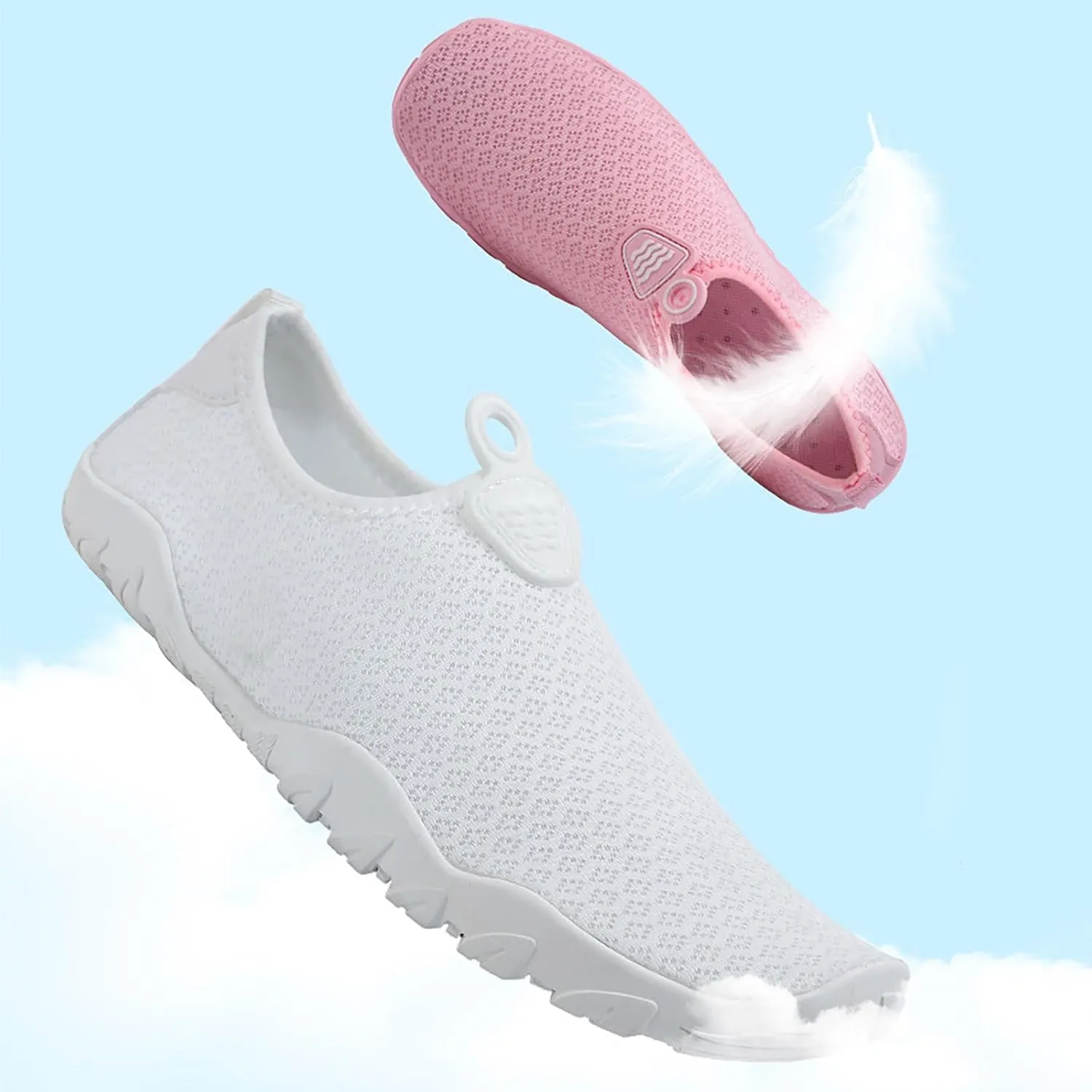 Water Shoes for Women Men Quick Dry Barefoot Swim Beach Pool Aqua Socks Non Slip Outdoor Hiking Surf Kayaking Yoga Sports Shoes