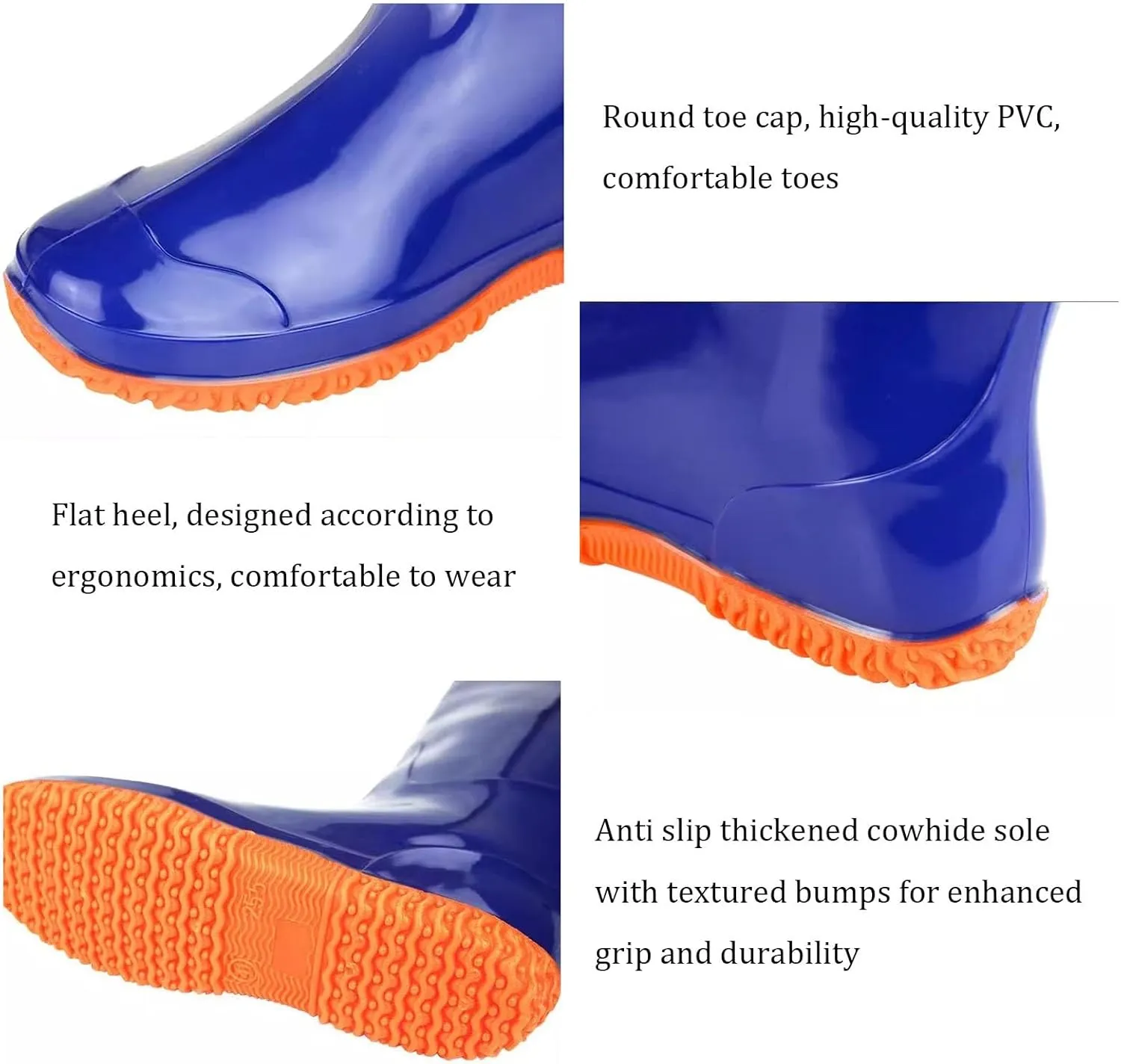 Waterproof Hip Waders Wading Boots Lightweight Fit Fishing Boots for Men Women Outdoor Swamp Stream Camping