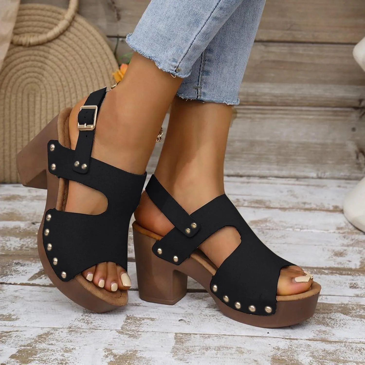 Wedges Shoes For Women Sandals With Arch Support Comfortable Sandals Women Flip Flops Dressy Foldable Sandals for Purse
