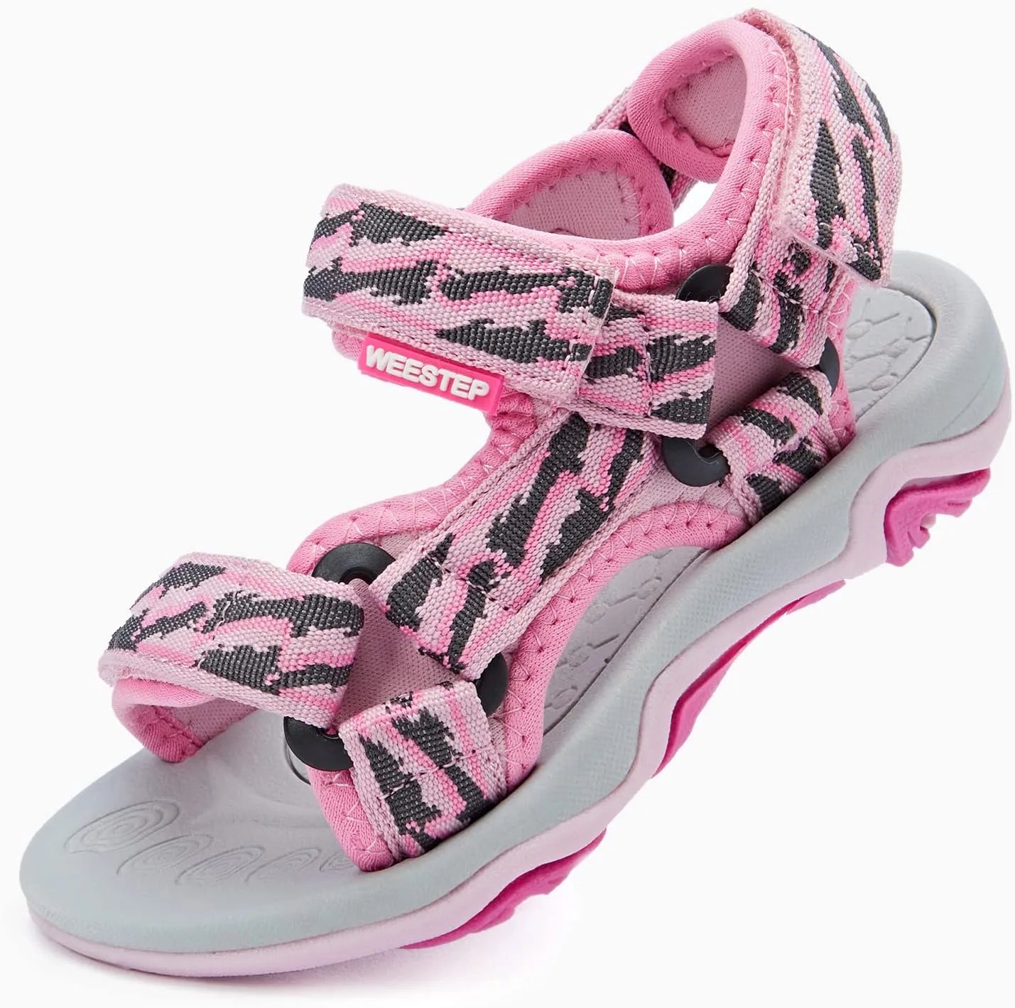 Weestep Girls Boys Comfort Sandals Adjustable Straps for Toddlers Little Kid