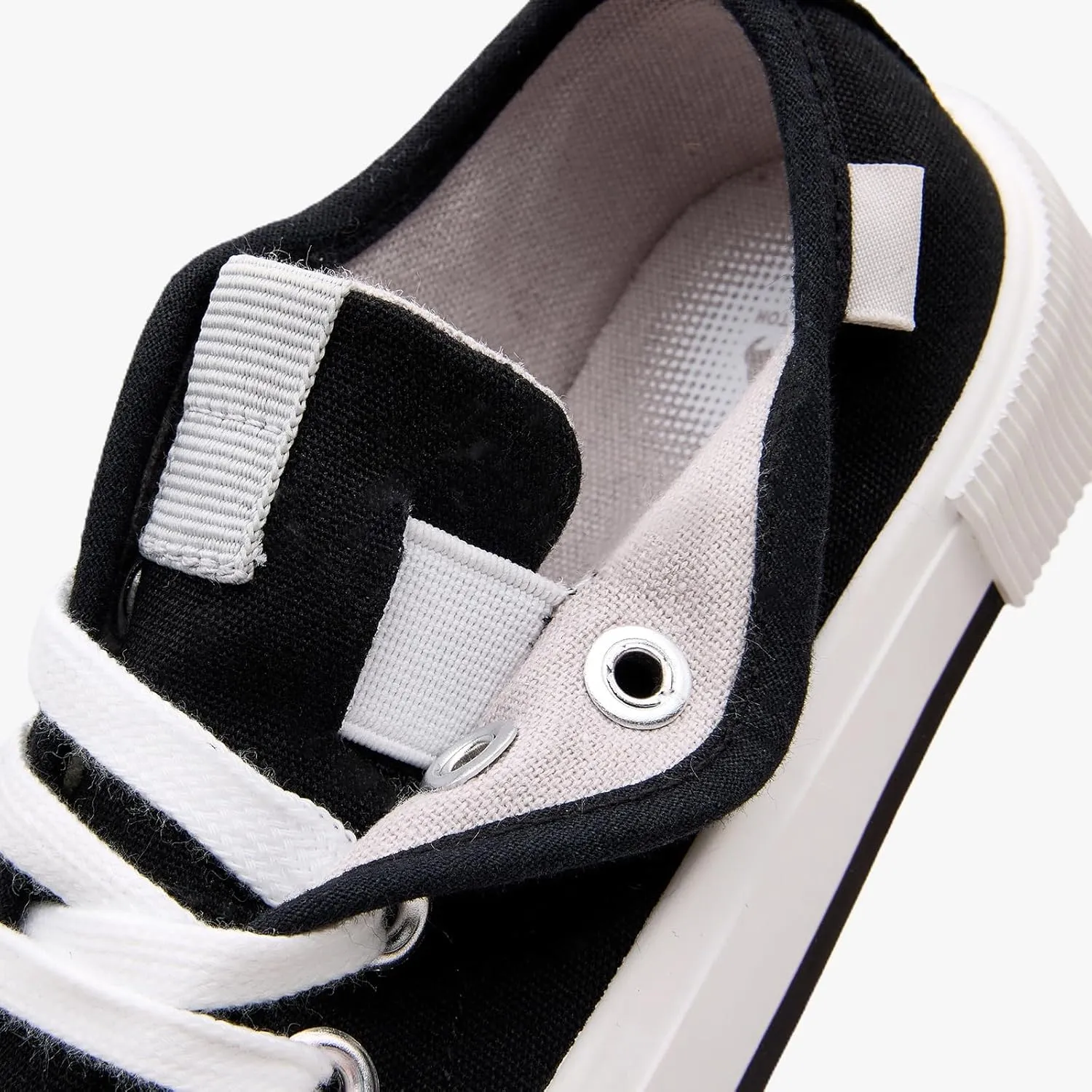 Weestep Kids' Cotton Slip-On Canvas Sneakers - Fashion Casual Shoes with Optional Laces for Girls, Boys, Toddler and Little Kid