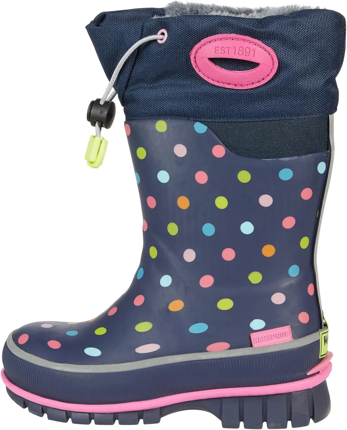 Western Chief Girl's Gumdrop Winterprene Neoprene Mid Boot (Toddler/Little Kid/Big Kid)