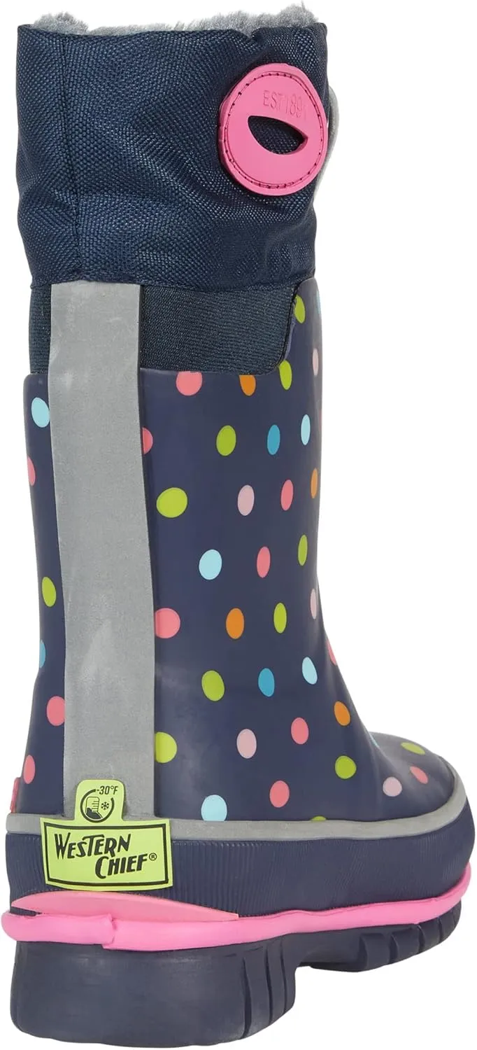 Western Chief Girl's Gumdrop Winterprene Neoprene Mid Boot (Toddler/Little Kid/Big Kid)