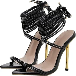 Women Low Wedge Sandals Summer Dressy Comfortable Open Toe Elastic Ankle Strap Casual Block Heel