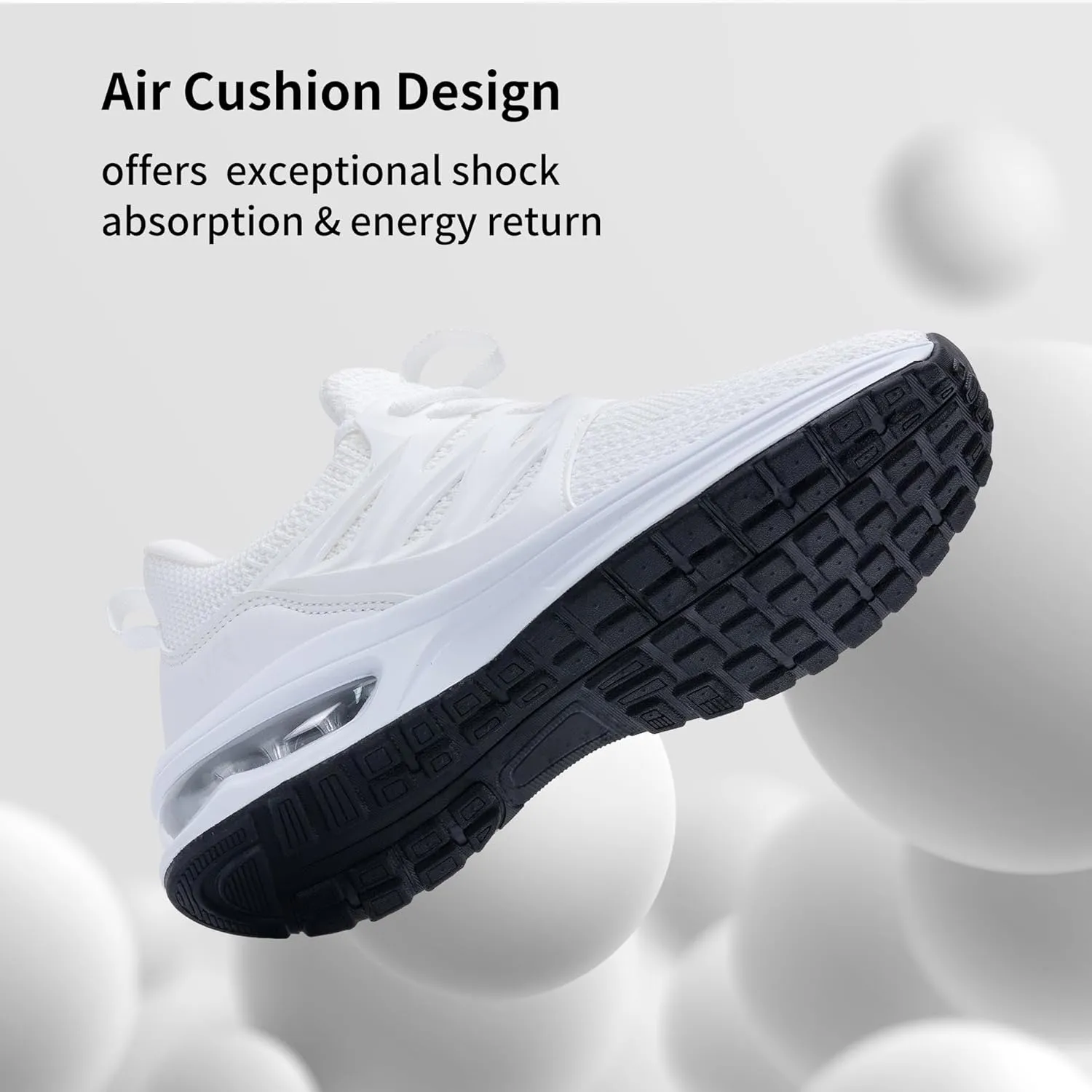 Women's Air Running Shoes Athletic Tennis Walking Slip On Shoes Lightweight Casual Sneakers for Gym Jogging Workout US Size 5.5-11