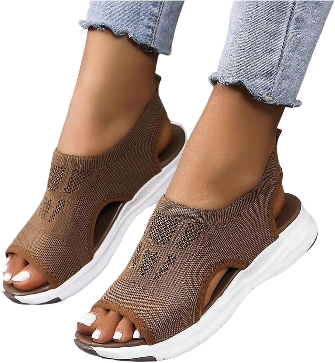 Women's Breathable Orthopedic Sandals Comfortable Walking Tennis Shoes Sandals Smart Sandals for Women
