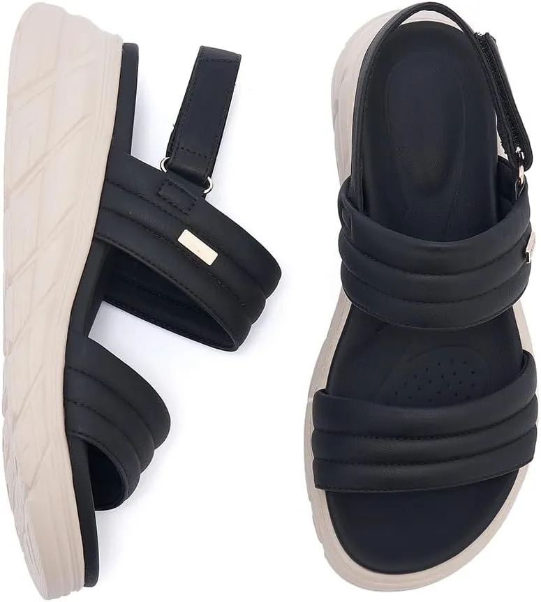 Women's Comfortable Sandals Arch support Cushioned Hiking Sandals Lightweight Open Toe Sport Walking Sandal Slingback Outdoor Beach Travel