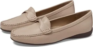 Women's Genuine Leather Casual Comfort Slip on Loafers