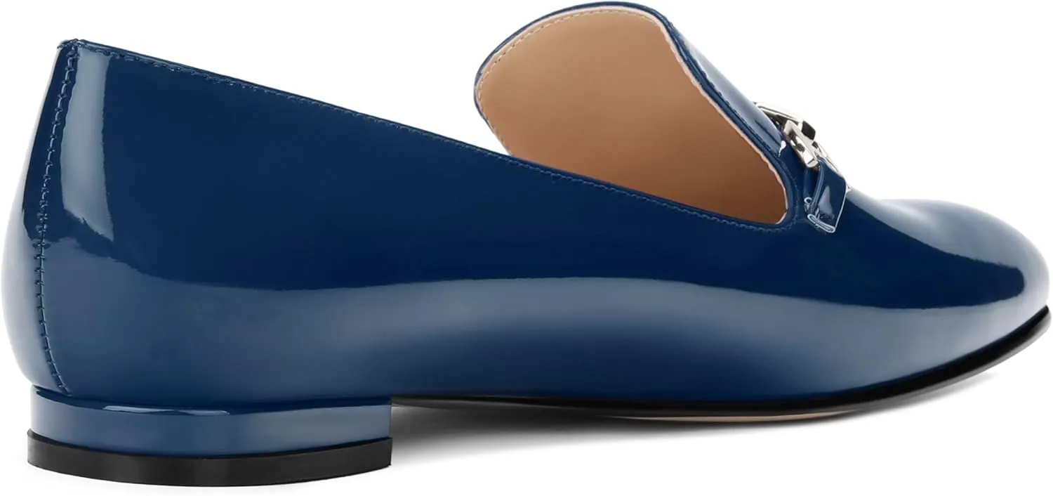 Women's Loafers, Slip On Round Toe Comfortable Flats for Women Dressy and Work, Womens Business Casual Shoes