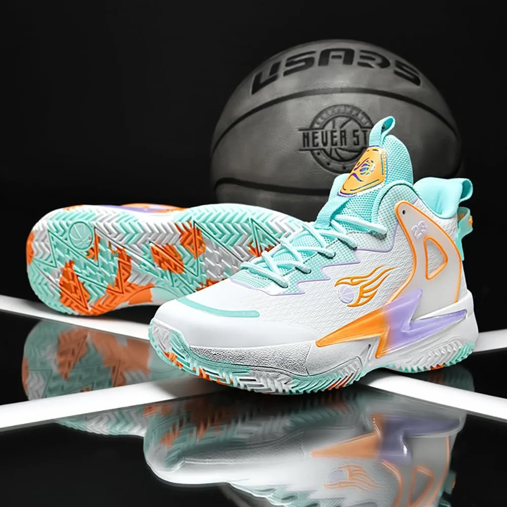 Womens Mens Basketball Shoes Breathable Fashion Athletic Sneakers Lightweight Non Slip Outdoor Sport Volleyball Shoe