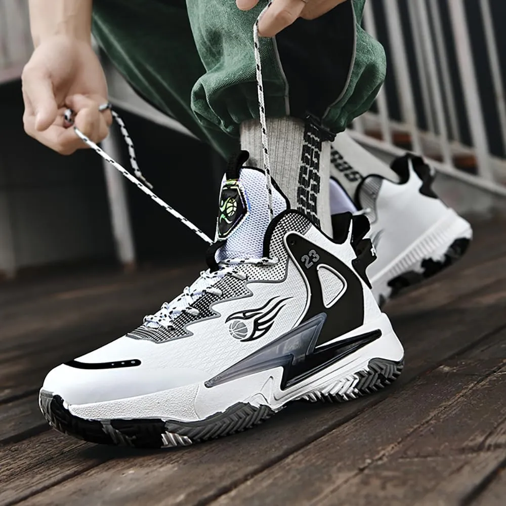 Womens Mens Basketball Shoes Breathable Fashion Athletic Sneakers Lightweight Non Slip Outdoor Sport Volleyball Shoe