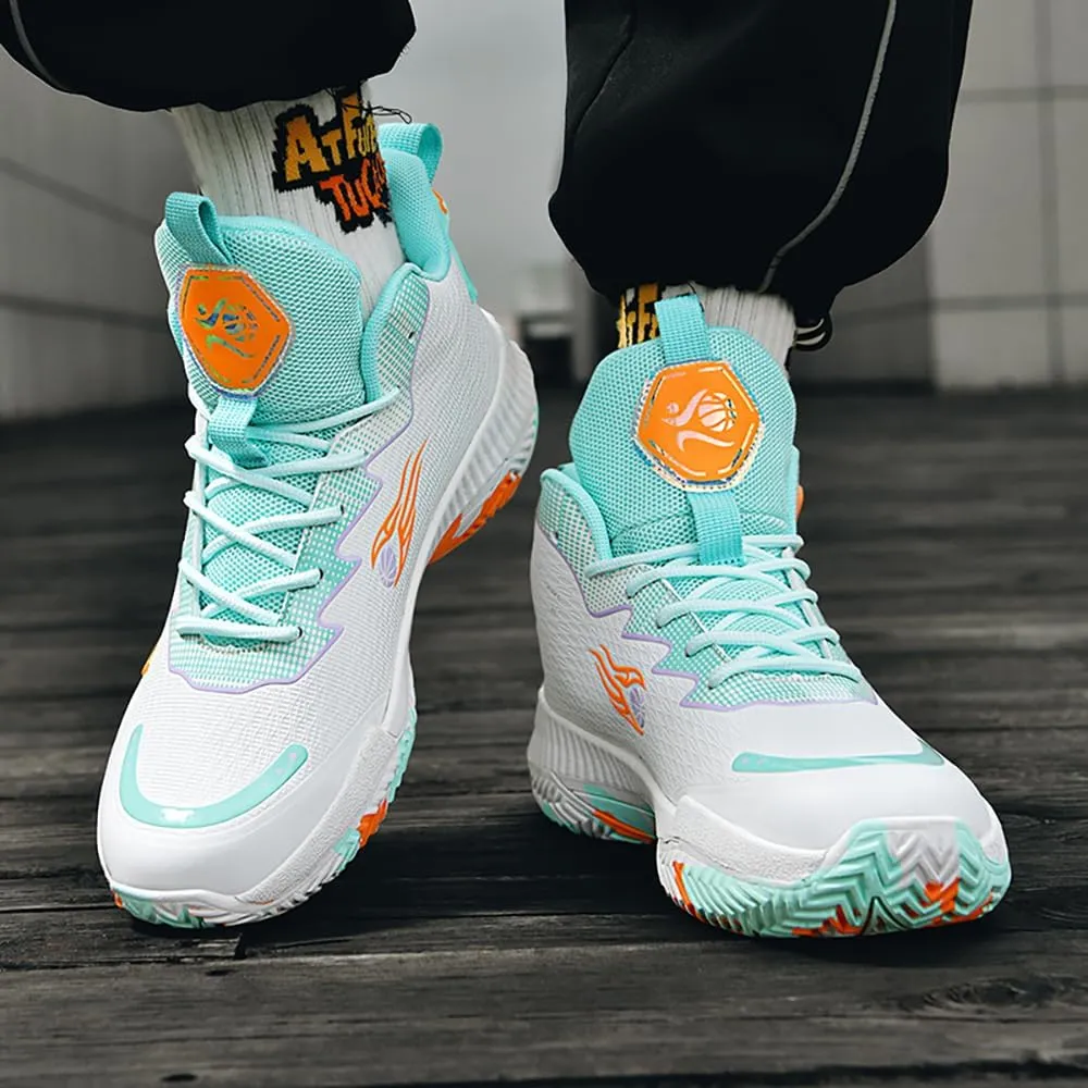 Womens Mens Basketball Shoes Breathable Fashion Athletic Sneakers Lightweight Non Slip Outdoor Sport Volleyball Shoe