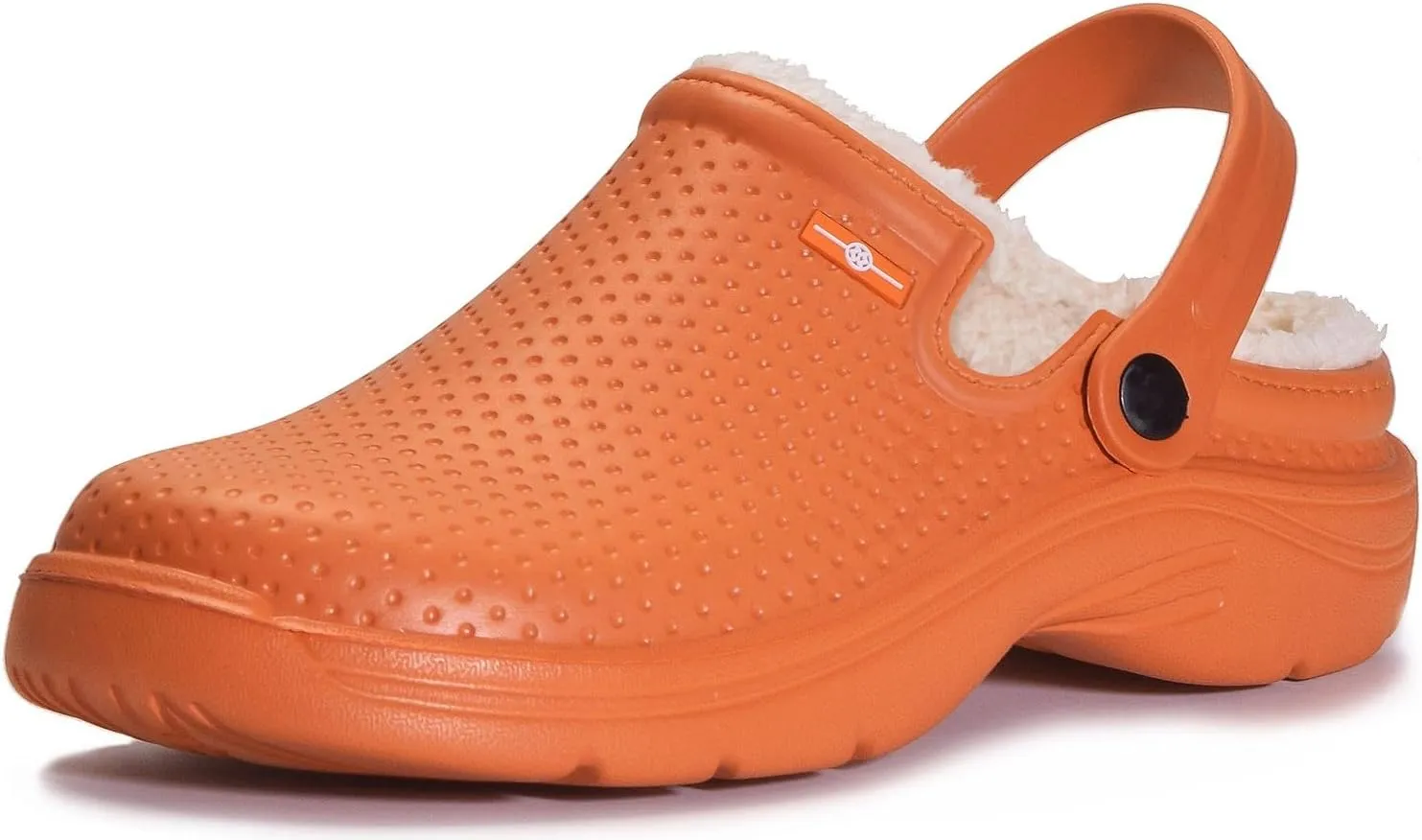 Womens Mens Fur Lined Clogs Waterproof Garden Shoes Winter Warm House Slippers Indoor Outdoor Mules