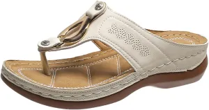 Womens Orthopedic Sandals with Arch Support Summer Open Toe Dressy Shoes Wedge Platforms Casual Office Shoes