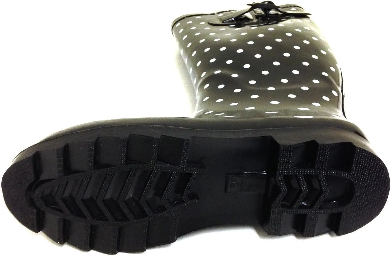 Women's Rain Boots Adjustable Buckle Fashion Mid Calf Wellies Rubber Knee High Snow Multiple Styles