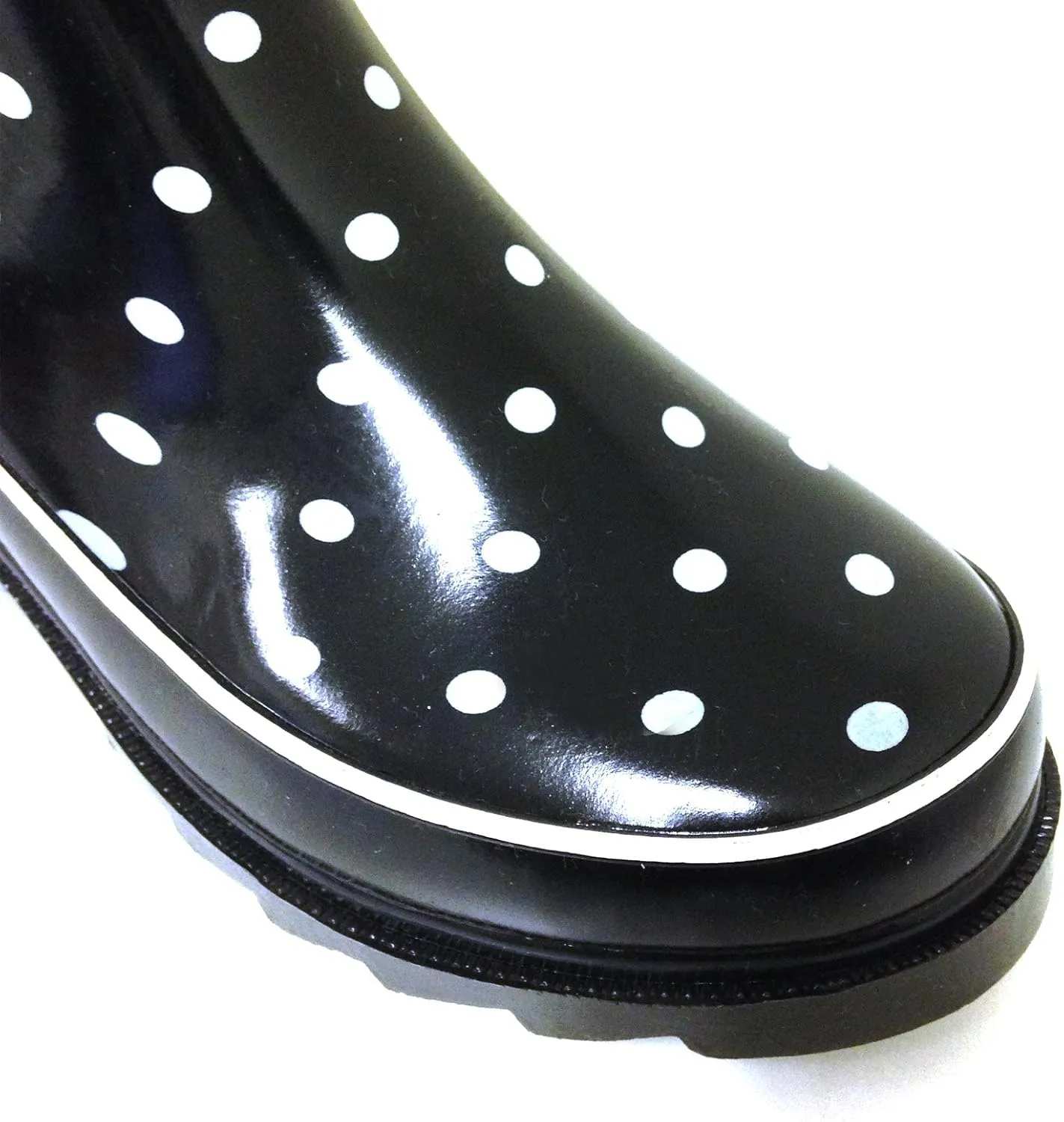 Women's Rain Boots Adjustable Buckle Fashion Mid Calf Wellies Rubber Knee High Snow Multiple Styles