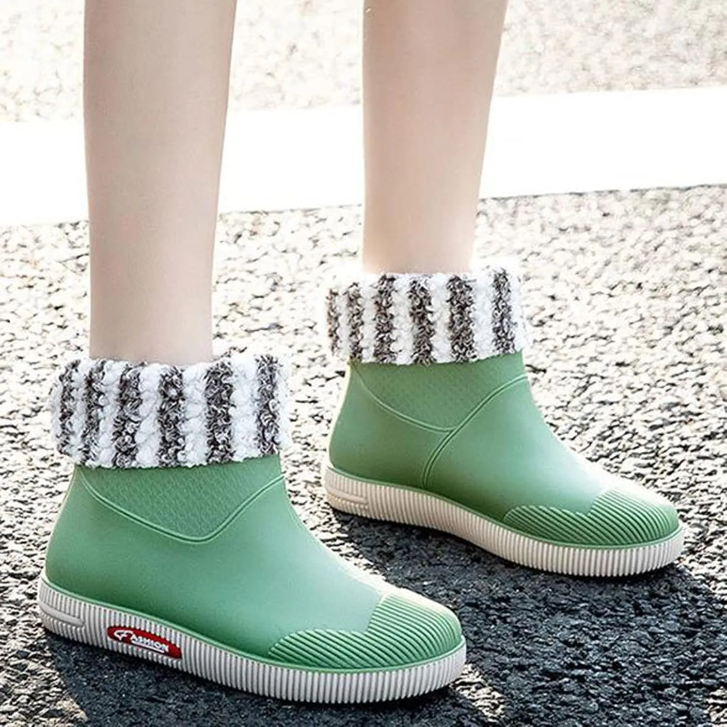 Womens Rain Boots Mid Calf Warm Lined Mens Grounded Footwear Fall Booties 2024 Orthopedic Barefoot Shoes Women Rain Boots Black Waterproof Mid Calf Womens Hiking Boots