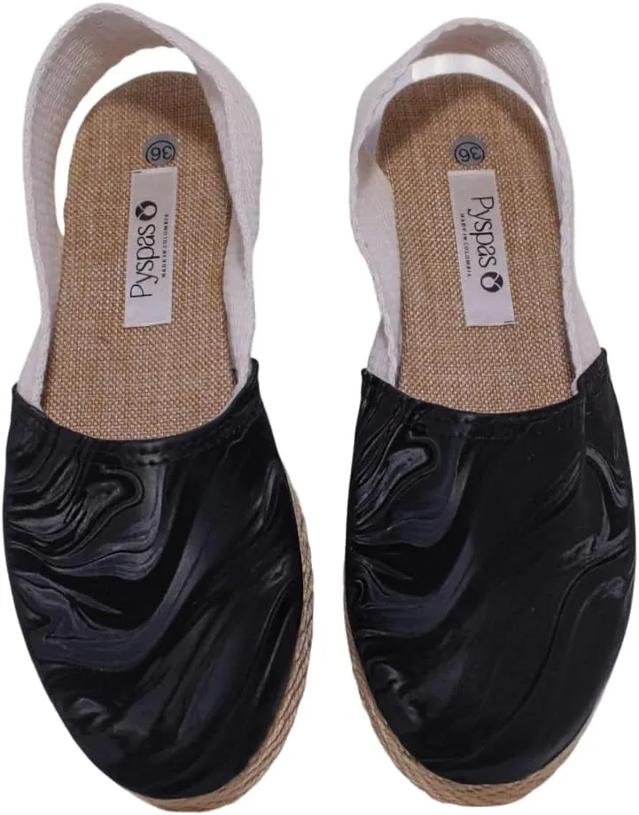 Women’s Slip-On Espadrilles | Handmade in Colombia | Organic Canvas & Natural Jute | Sustainable & Biodegradable Flat Shoes | Comfortable Travel Flats for Casual Outfits