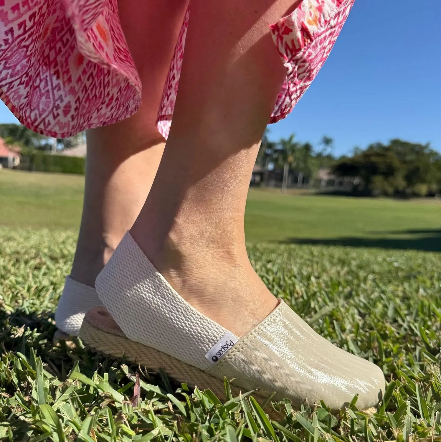 Women’s Slip-On Espadrilles | Handmade in Colombia | Organic Canvas & Natural Jute | Sustainable & Biodegradable Flat Shoes | Comfortable Travel Flats for Casual Outfits