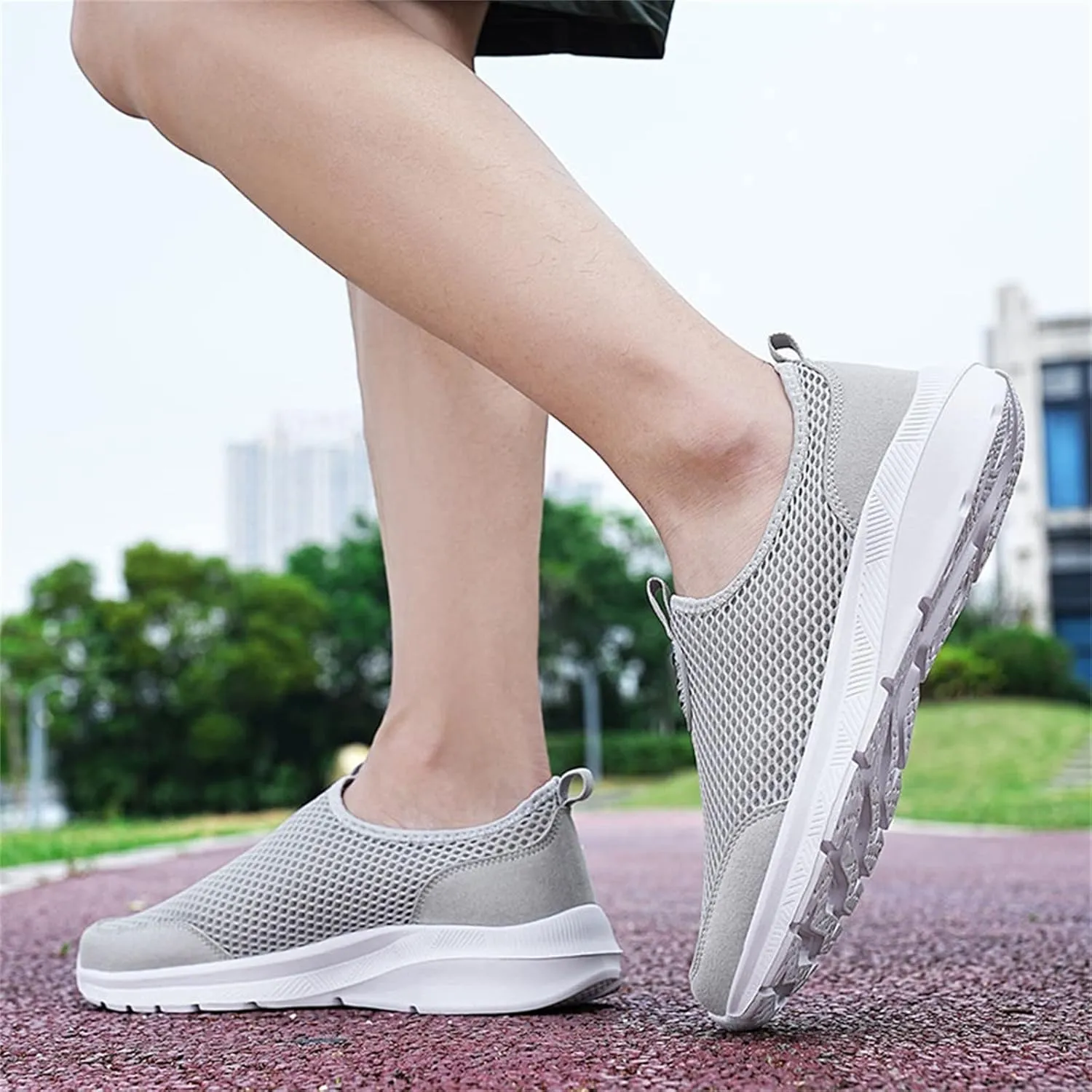 Womens Slip On Sneakers Women Walking Tennis Shoes Womens Tennis Shoes Wide Feet Ladies Shoes Casual Waterproof Sneakers White Tennis Shoe Loafers Shoe