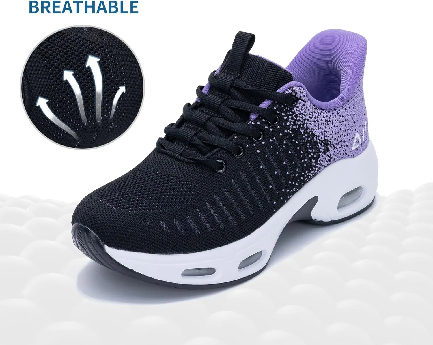 Women's Walking Shoes | Slip On | Fashion Sneakers | Air Running Tennis Shoes US 6-11
