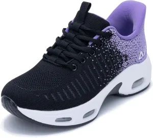 Women's Walking Shoes | Slip On | Fashion Sneakers | Air Running Tennis Shoes US 6-11