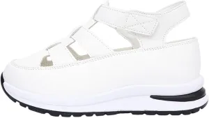 Women's Wedges Sandals Breathable Comfortable Platform Closed Toe Non Slip Sneakers Casual Hollow Out Sandals